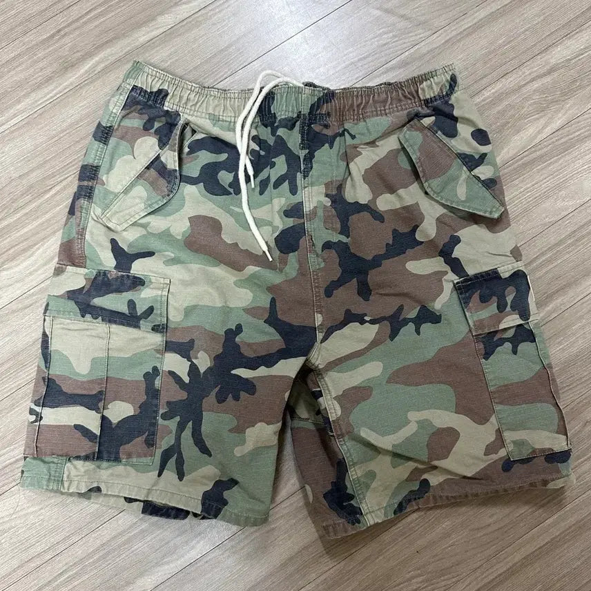 [BUNJANG] Stussy Ripstop Camo Shorts / 스투시 립스탑 카모 숏츠