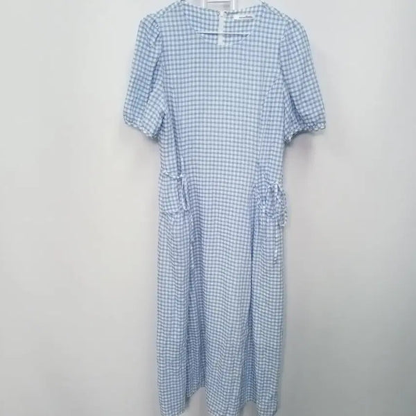 [BUNJANG] Roem 22SS Seersucker Short Sleeve Dress / 로엠 22SS 시어서커 반팔 원피스 44-55