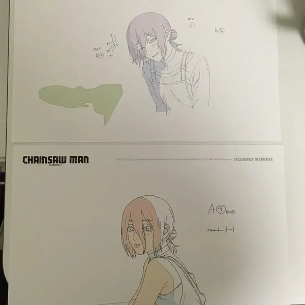 [BUNJANG] Chainsaw Man Animation Original Drawing Special Set / 체인소맨 애니메이션 원화 특전 판매