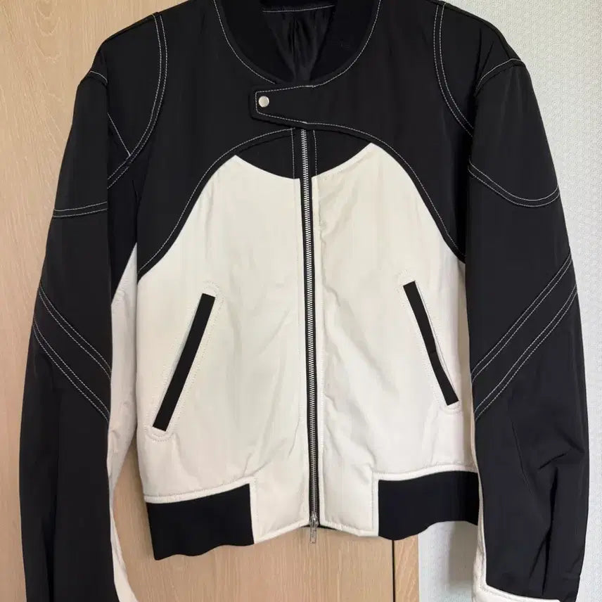 [BUNJANG]  Elwood Bowling Bomber Jacket Size 46 / 엘무드 볼링 보머 자켓 46 사이즈