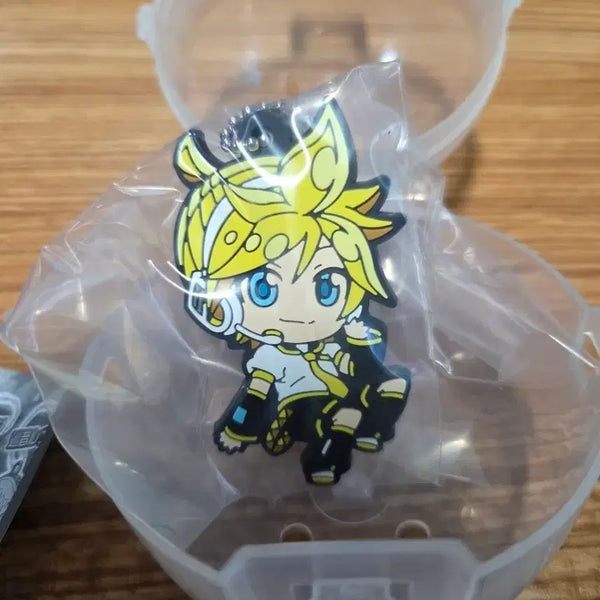 [BUNJANG] Kagamine Len Rubber Keychain / 카가미네 렌 고무 러버 키링