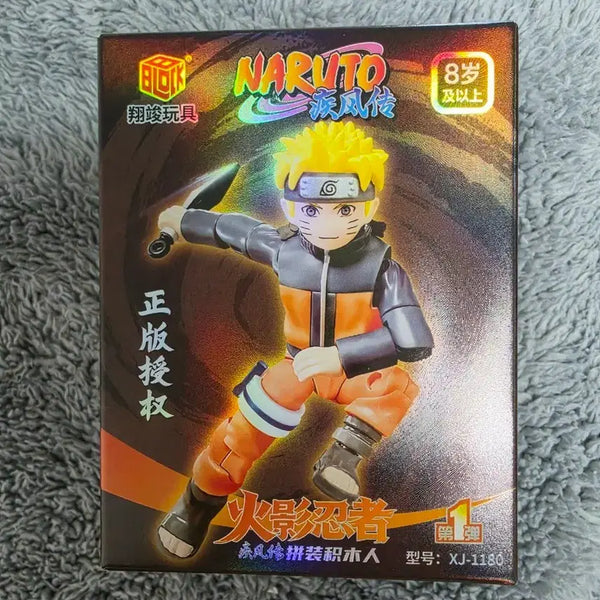 [BUNJANG] Naruto Mini Action Figure Building Blocks / 나루토 미니 관절 피규어 블럭 조립