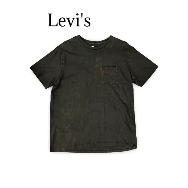 [BUNJANG] Levi's Pocket Sun Fading Custom T-Shirt / (100) 리바이스 포켓 썬페이딩 커스텀 반팔