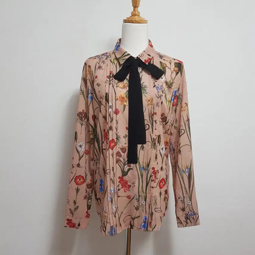 [BUNJANG] Intrend Peach Blouse - Women's Size 66 / 6509/Intrend 여 66사이즈 피치블라우스/내옷방