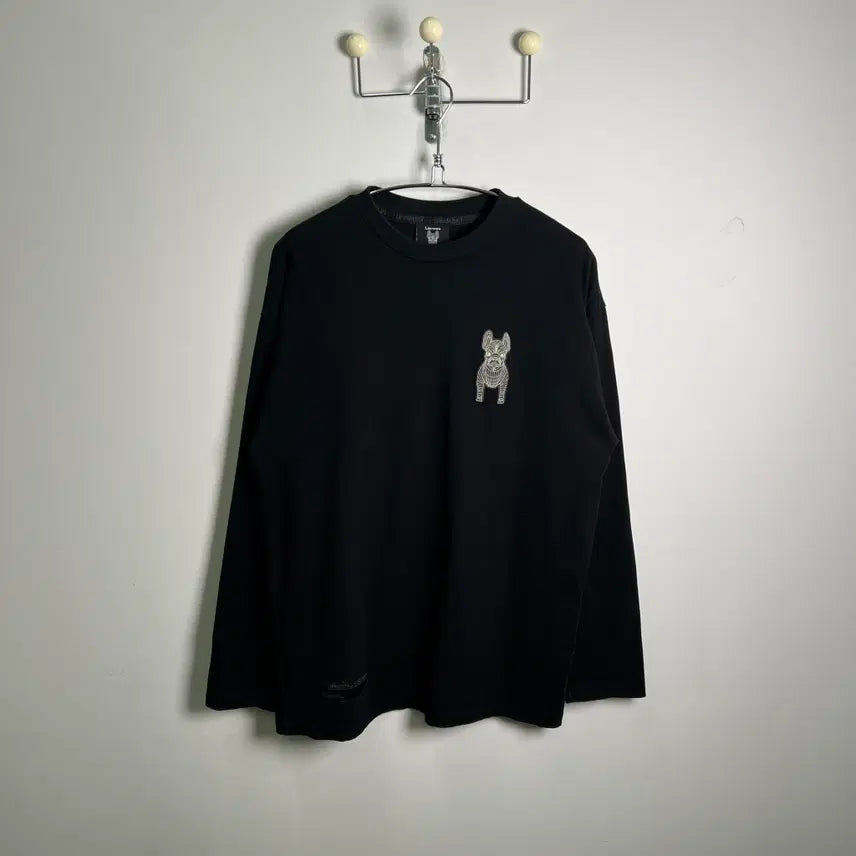 [BUNJANG] LIFEWORK Black Long Sleeve T-Shirt M / LIFEWORK 라이프워크 블랙 롱슬리브 긴팔티셔츠 M