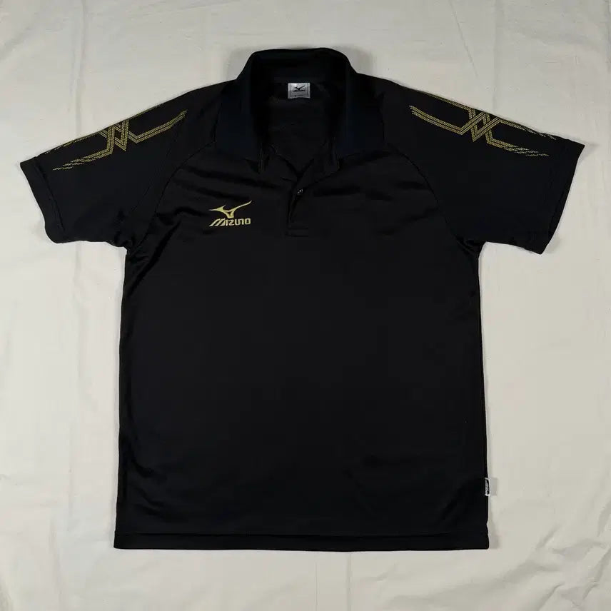 [BUNJANG] Mizuno Short-Sleeve Polo T-Shirt / 미즈노 반팔 카라티 티셔츠 반팔티