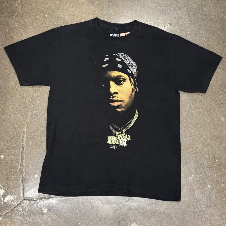 [BUNJANG] USA Vintage Hip-Hop Artist Graphic T-Shirt / 미국빈티지 힙합 아티스트 프린팅 반팔 티셔츠