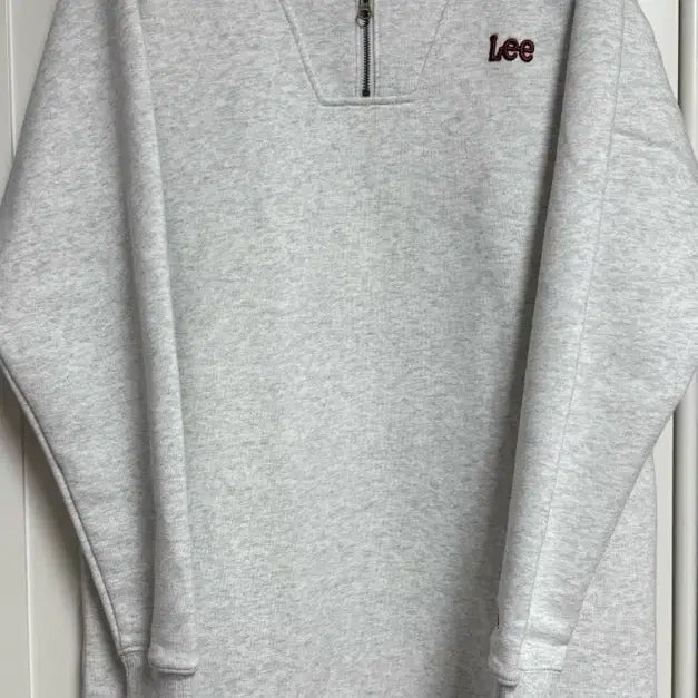 [BUNJANG] Ribbed Half-Zip Sweatshirt Dress / 리 반집업 맨투맨 원피스