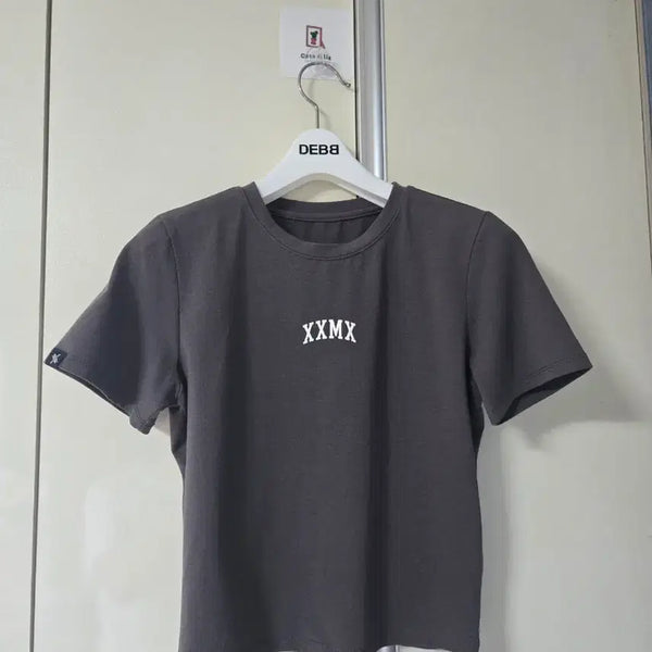 [BUNJANG] Xexymix Cropped Short Sleeve T-Shirt / 젝시믹스 크롭 반팔티 85~90 여