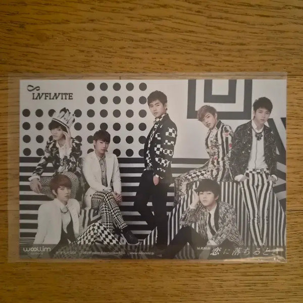 [BUNJANG] INFINITE Woohyun Sunggyu L Sungyeol Sungjong Dongwoo Japan Exclusive Postcard Set / [아이돌]인피니트 엽서 일본 우현 성규 엘 성열 성종 동우