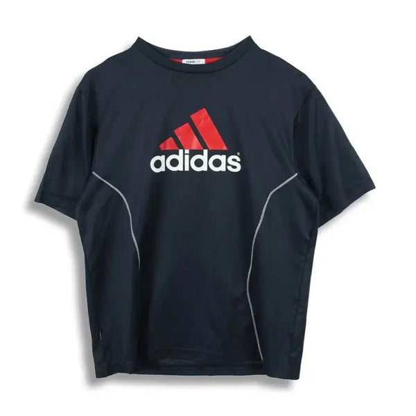 [BUNJANG] Adidas Men's Poly-amide Logo Short Sleeve T-shirt (M) / 아디다스 (MEN - M) 폴리 미드 로고 반팔 티셔츠
