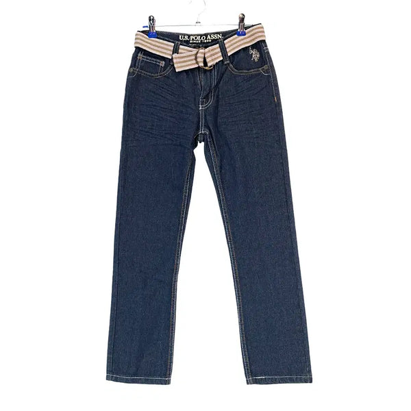 [BUNJANG] U.S. Polo Assn. Women's Bootcut Jeans (Dark Blue, Size 25) / 유에스폴로아센 여성 프레피한 부츠컷 청바지 25 진청 25627