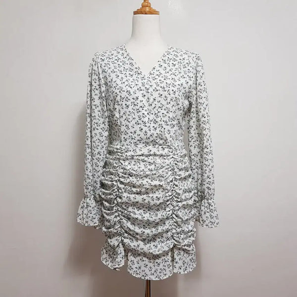 [BUNJANG] Naeus Bang V-Neck White Dress (Size S) / 6510/브이넥원피스 여 S사이즈 화이트원피스/내옷방