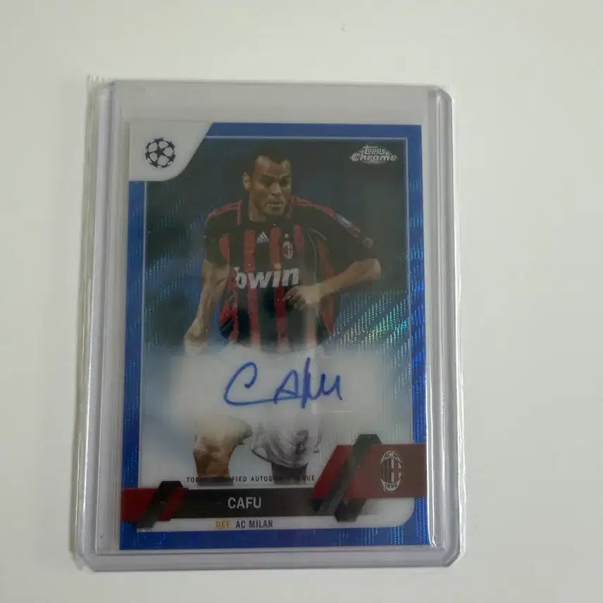 [BUNJANG] Cafu 75 Limited Edition Autograph Card / 카푸 75한정 오토