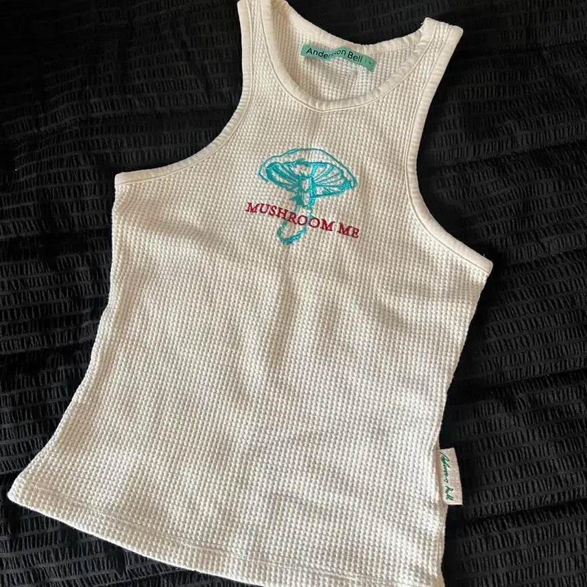 [BUNJANG] Andersson Bell Women Mushroom Sleeveless Top / 앤더슨벨 우먼 머쉬룸 슬리브나시