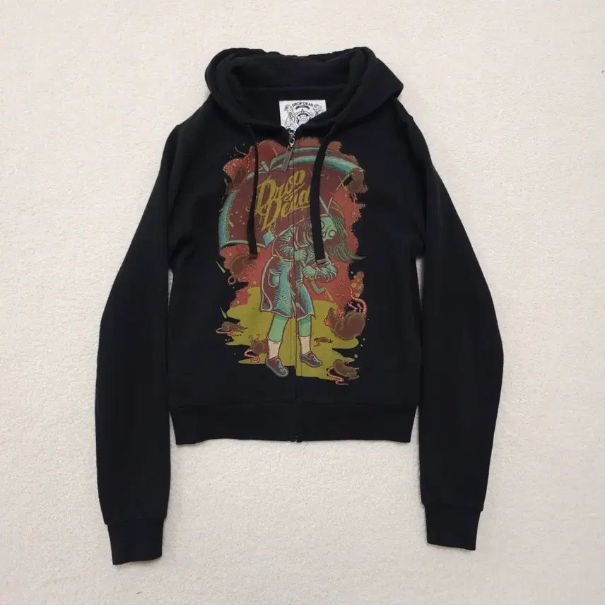 [BUNJANG] Drop Dead Bring Me The Horizon Hoodie Zip-Up / 드롭데드 브링미더호라이즌 후드집업
