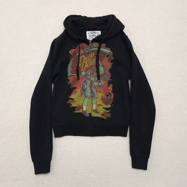 [BUNJANG] Drop Dead Bring Me The Horizon Hoodie Zip-Up / 드롭데드 브링미더호라이즌 후드집업