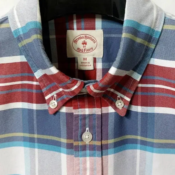 [BUNJANG] Brooks Brothers Red Fleece Cotton Shirt / 브룩스브라더스 레드플리스 셔츠 100