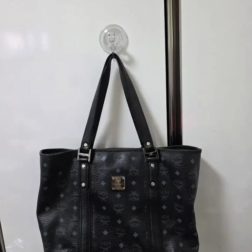 [BUNJANG] MCM Visetos Tote Bag Black / MCM 비세토스 토트백 블랙