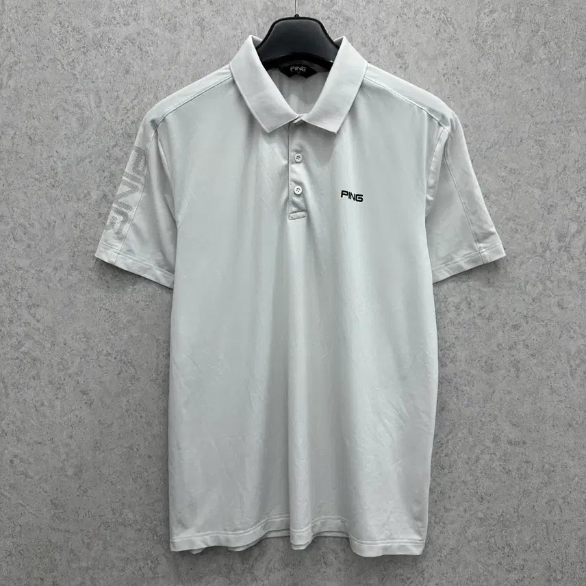 [BUNJANG] Men's Short Sleeve Performance Polo Shirt - Size 110 / 110 핑 골프 남자 기능성 반팔 카라티