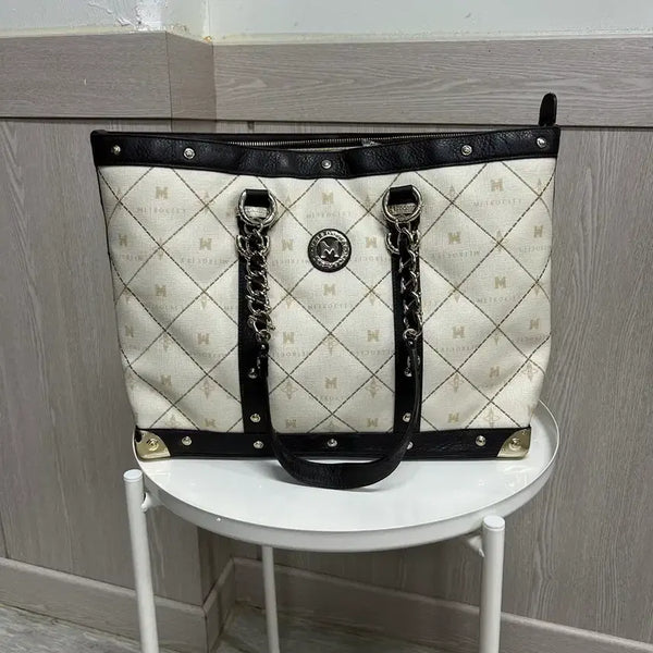 [BUNJANG] MCM Quilting Shopper Bag / 메트로시티 퀼팅 쇼퍼백