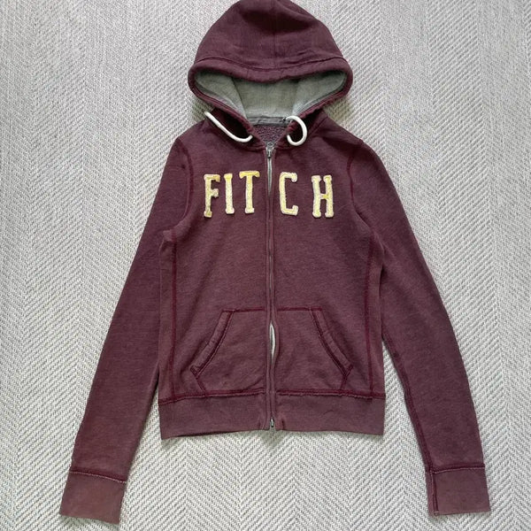 [BUNJANG] 90s Abercrombie & Fitch Talon Zipper Hoodie / 90s 아베크롬비 탈론지퍼 후드집업