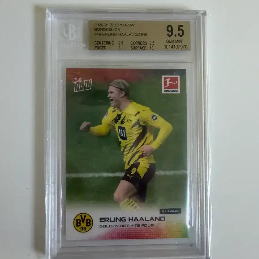 [BUNJANG] Erling Haaland Bundesliga Season 2020-21 Graded Card / 홀란드 등급카드