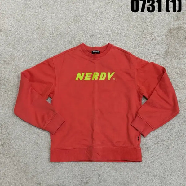 [BUNJANG] NERDY Sweatshirt Coral / NERDY 맨투맨 코랄
