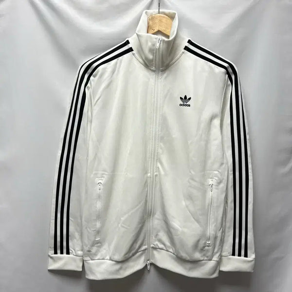 [BUNJANG] Adidas Beckenbauer Classic Track Top Jersey White Size M / [정품/M] 아디다스 베켄바우어 화이트 클래식 트랙탑 져지
