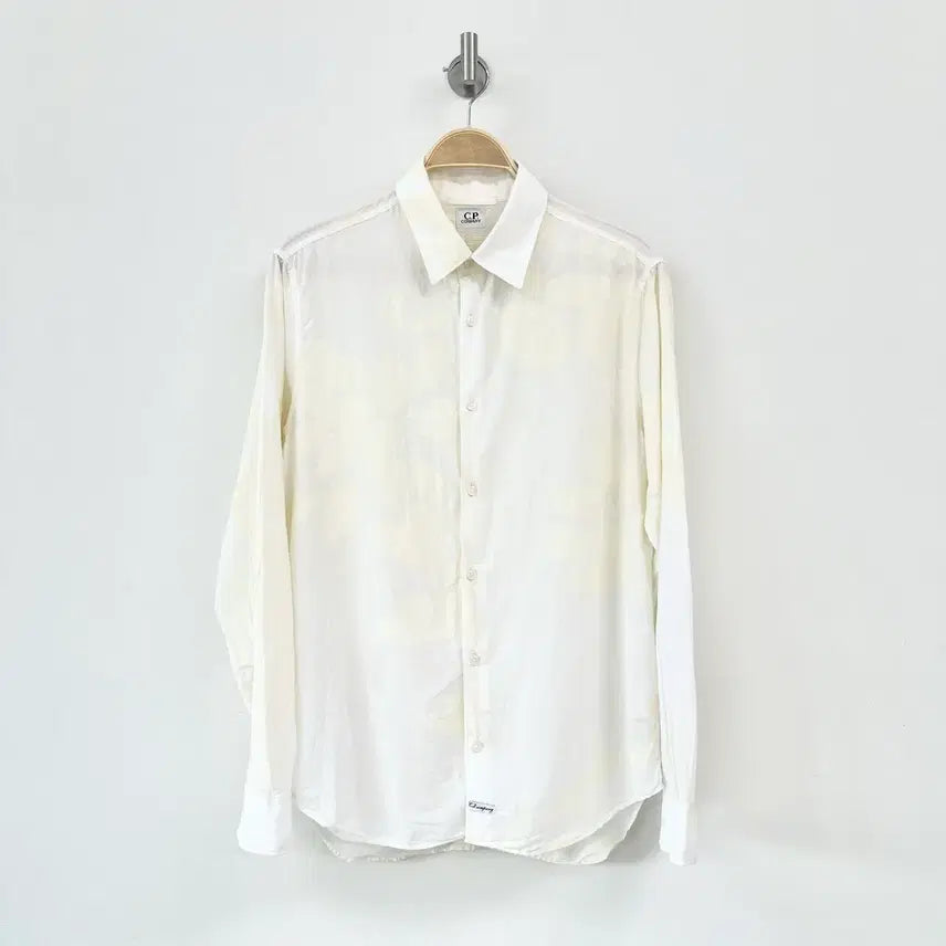 [BUNJANG] C.P. Company White Shirt / 정품) C.P컴퍼니 셔츠 화이트