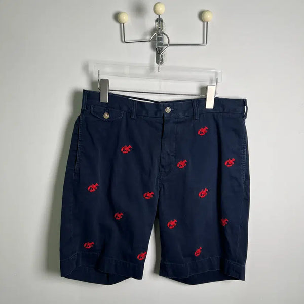 [BUNJANG] Polo Ralph Lauren Crab Embroidered Shorts (Size 34) / POLO 폴로 랄프로렌 크랩 엠브로이드 반바지 34