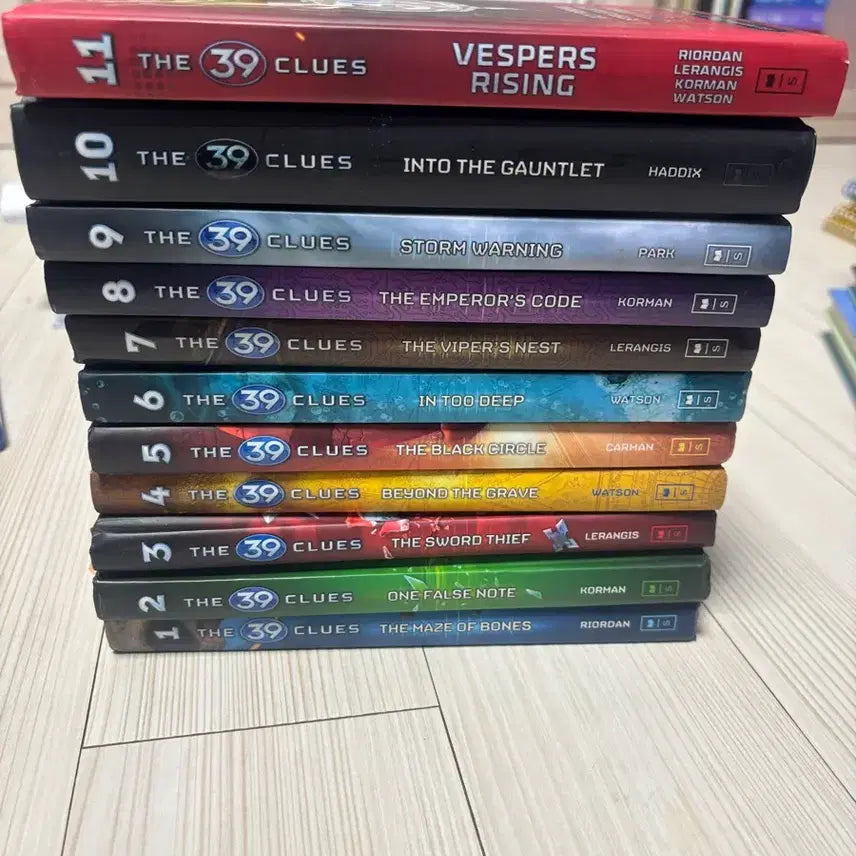 [BUNJANG] 39 Clues Original Hardcover / 39 clues 원서 하드커버(추리소설)