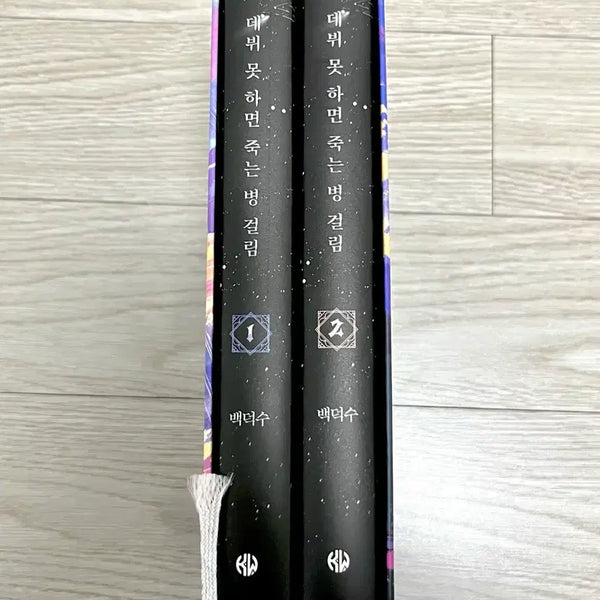 [BUNJANG] Debut or Die Hardcover Vol. 1, 2 / 데뷔 못 하면 죽는 병 걸림 데못죽 양장본 1, 2권