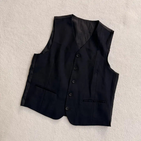 [BUNJANG] 100 TownGents Knit Vest / 100 타운젠트 니트 조끼 0602T1