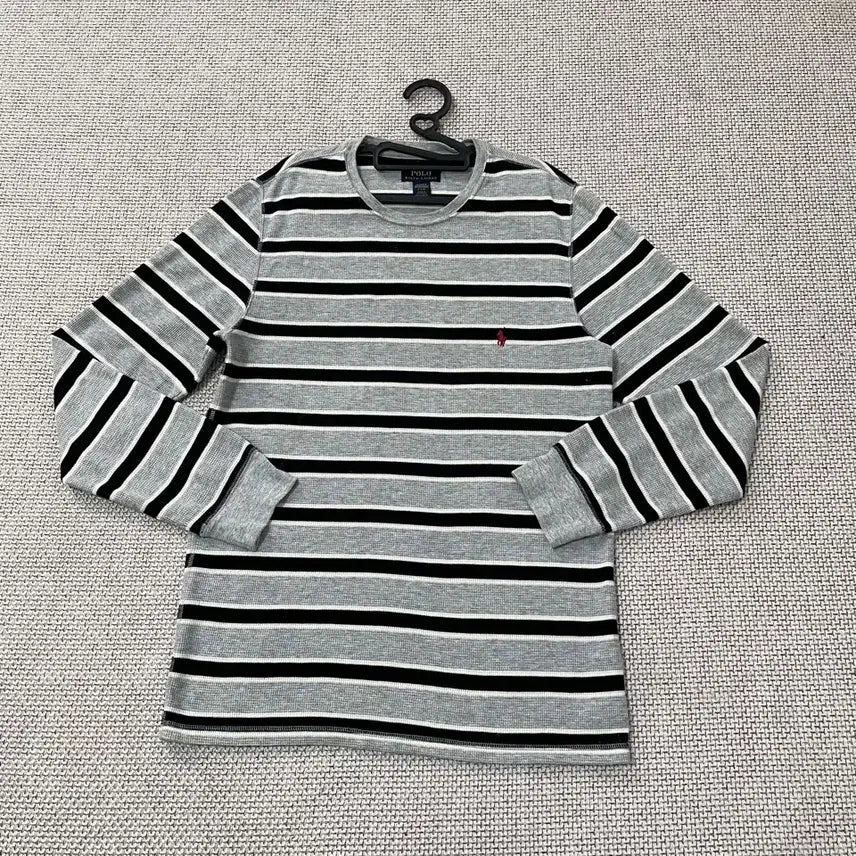 [BUNJANG] Polo Ralph Lauren Striped Long Sleeve T-Shirt / L 폴로 랄프로렌 스트라이프 긴팔티 B.5762