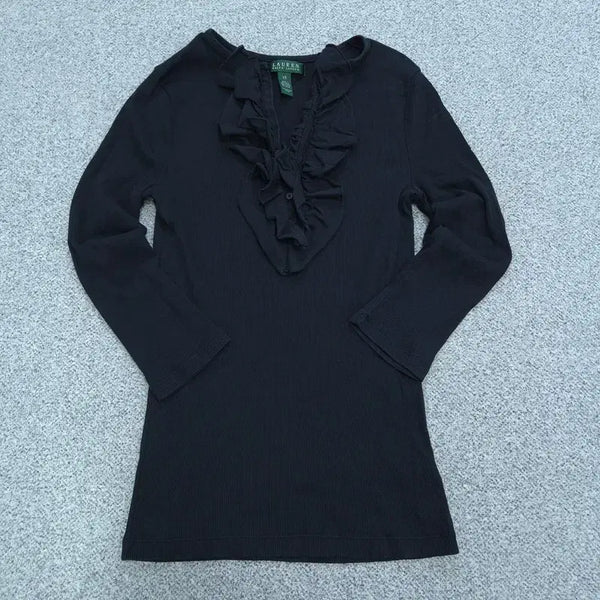 [BUNJANG] Ralph Lauren Long Sleeve T-Shirt / XS 랄프로렌 긴팔 티 | 0724B07