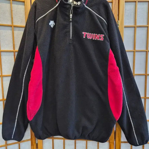 [BUNJANG] Descente LG Twins Fleece Zip-Up (Size 105) / 데상트 LG트윈스 플리스 집업 105