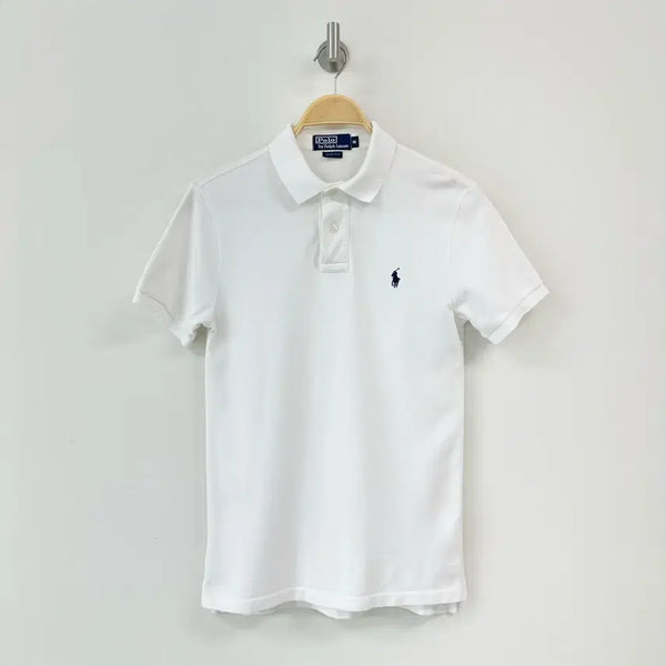[BUNJANG] Polo Ralph Lauren Short Sleeve Collar T-shirt White / 정품)폴로 랄프로렌 반팔 카라티 화이트