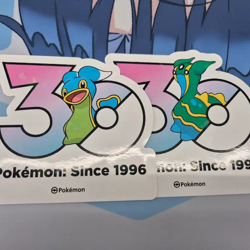 [BUNJANG] Pokemon 30th Anniversary Logo Sticker Trittodon / 포켓몬 30주년 로고 스티커 깝질무 트리토돈 동쪽 4세대 신오
