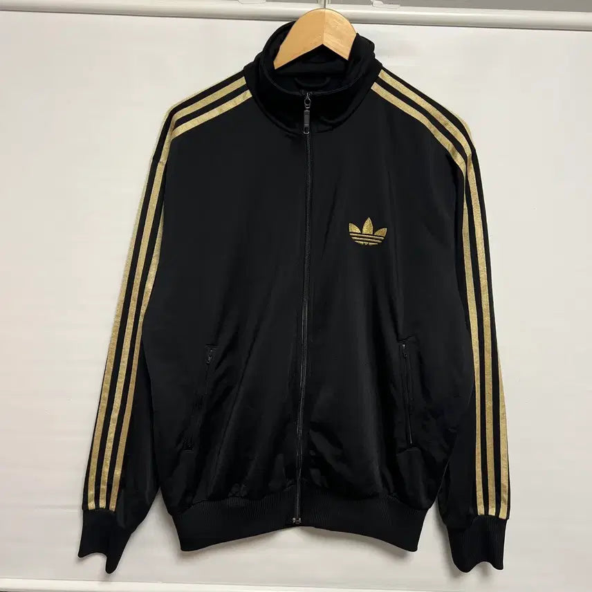 [BUNJANG] Adidas Firebird Track Top Jersey Black Gold / [정품/105] 아디다스 구파이어버드 블랙 골드 검금 트랙탑 져지
