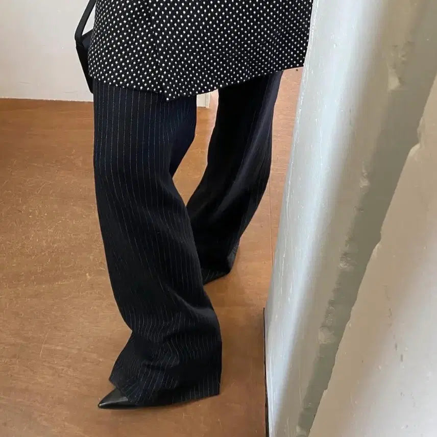 [BUNJANG] Bosch Striped Wool Trousers / Bosch striped wool trousers