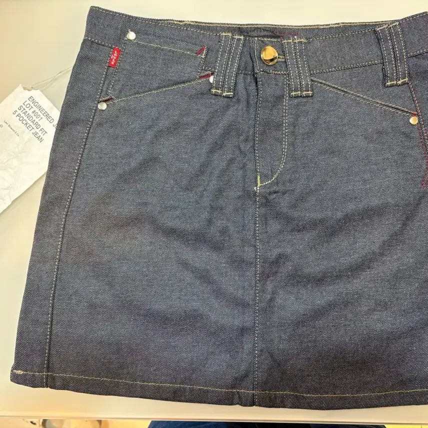 [BUNJANG] Levi's Engineered Garments 5 Pocket Denim Skirt / 리바이스엔지니어드 가먼츠 5 포켓 데님 스커트