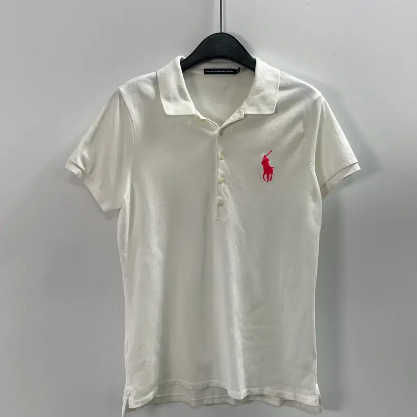 [BUNJANG] Polo Ralph Lauren Women's Big Pony Short Sleeve Polo Shirt / 폴로 랄프로렌 우먼스 빅포니 반팔 카라티 (on.1580)