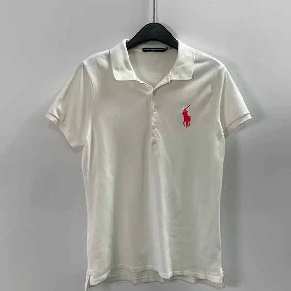[BUNJANG] Polo Ralph Lauren Women's Big Pony Short Sleeve Polo Shirt / 폴로 랄프로렌 우먼스 빅포니 반팔 카라티 (on.1580)