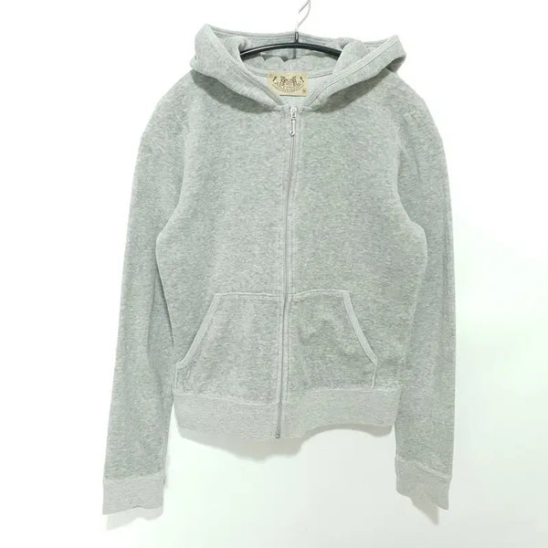 [BUNJANG] Juicy Couture Velour Hoodie Zip-Up M / 쥬시꾸뛰르 벨루어 후드집업 M_M3093