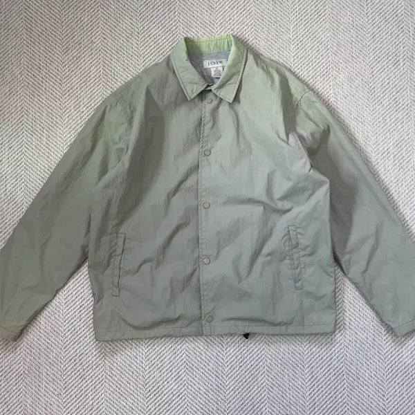 [BUNJANG] J.Crew Nylon Coach Jacket / J.crew 제이크루 나일론 코치 자켓