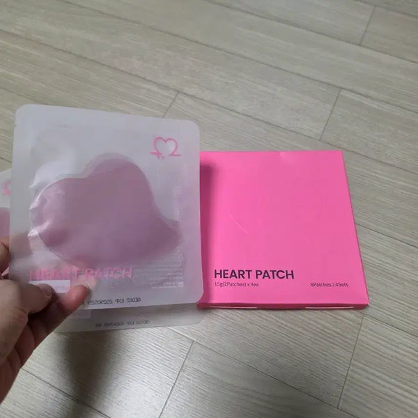[BUNJANG] Labofe Fenelagen Prep Heart Patch Set (2 Patches per Set, 4 Sets) / 새상품 라보페 페넬라겐 프렙 하트패치 2개입 4세트