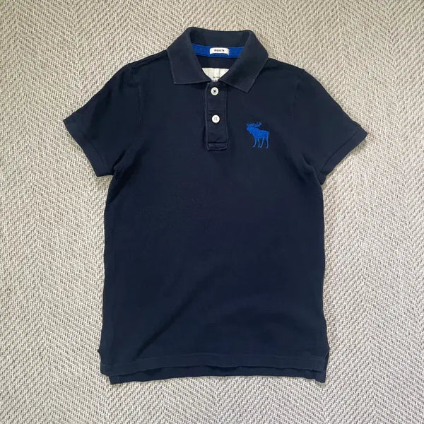 [BUNJANG] Abercrombie & Fitch PK Collar Short Sleeve T-Shirt / 아베크롬비 pk 카라 반팔티