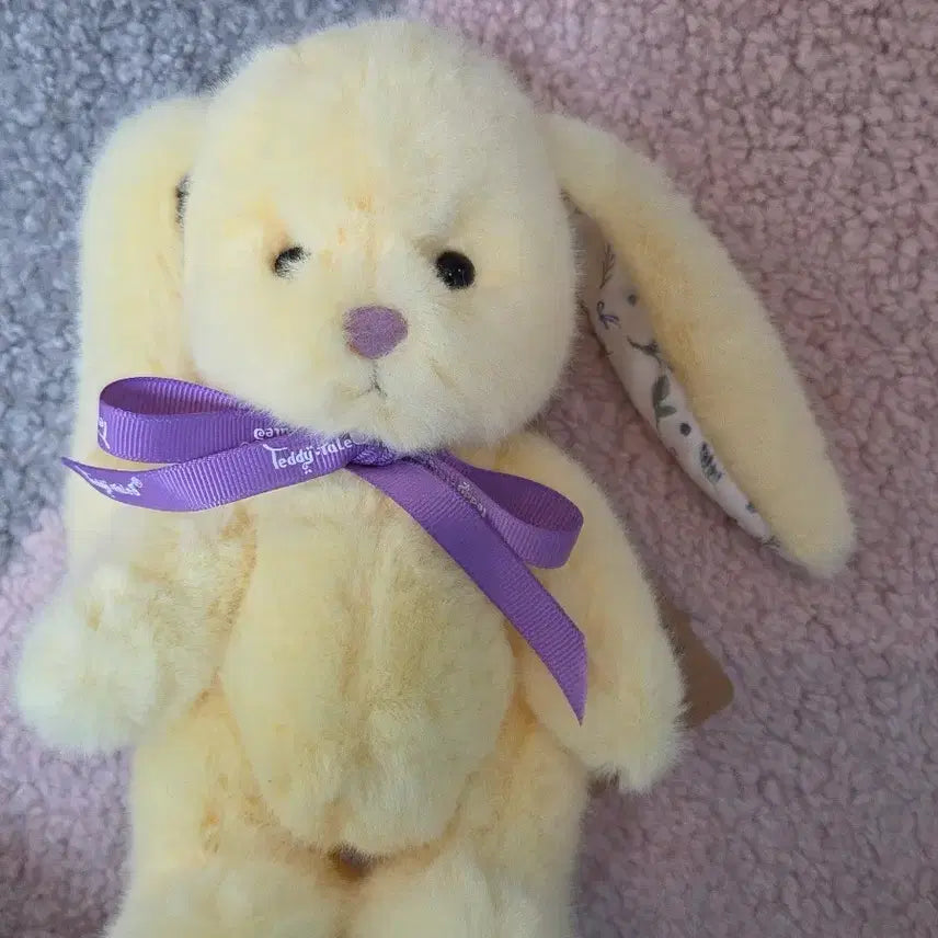 [BUNJANG] Teddy Tales Rena Bunny Yellow Plush / 테디테일즈 레나버니 옐로우
