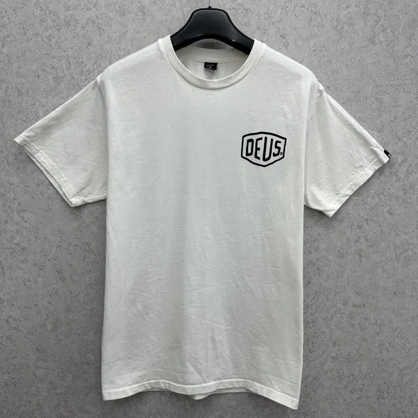 [BUNJANG] Deus Ex Machina Seoul Men's Short Sleeve T-Shirt Size M / 95 데우스 서울 남자 반팔 티셔츠